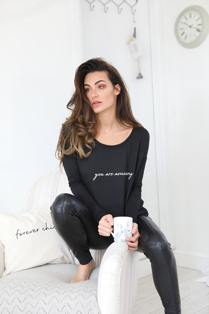 You Are Amazing Long Sleeve - Forever Chic